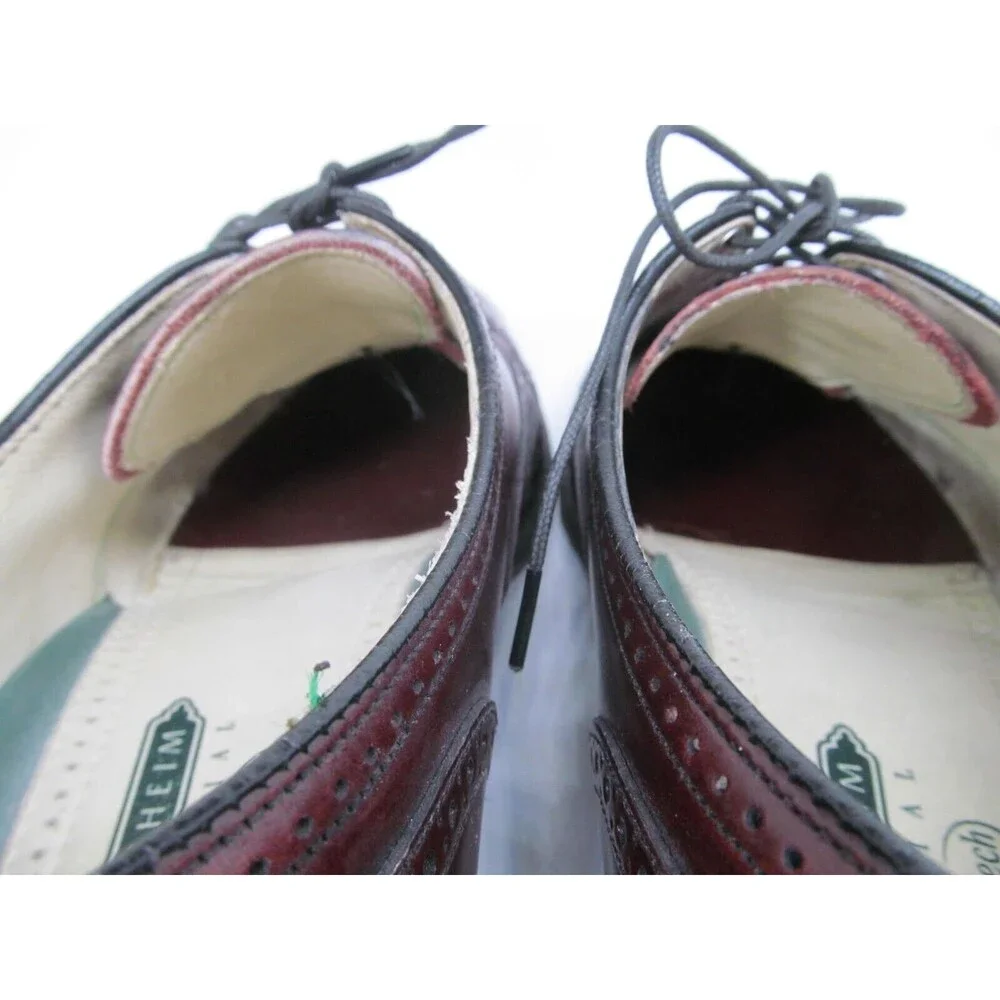 Florsheim Imperial Comfortech Brown Leather Wingtip Oxfords  US 9 D